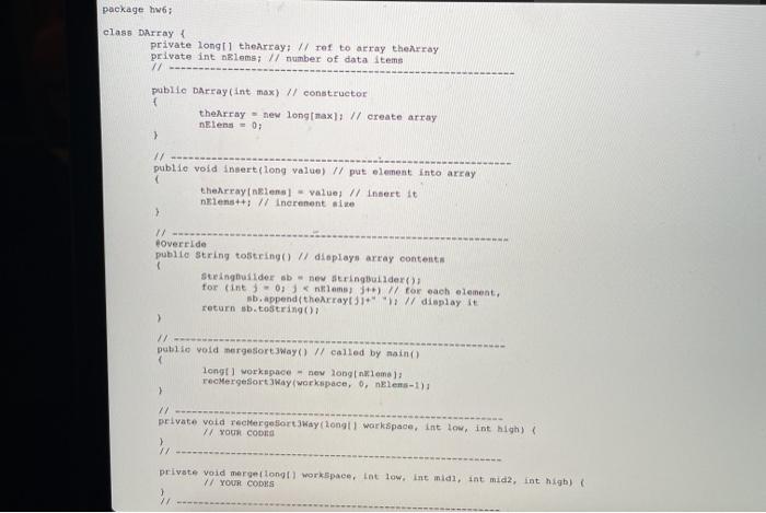 (60') Description: Instead of dividing into half at each step, you are