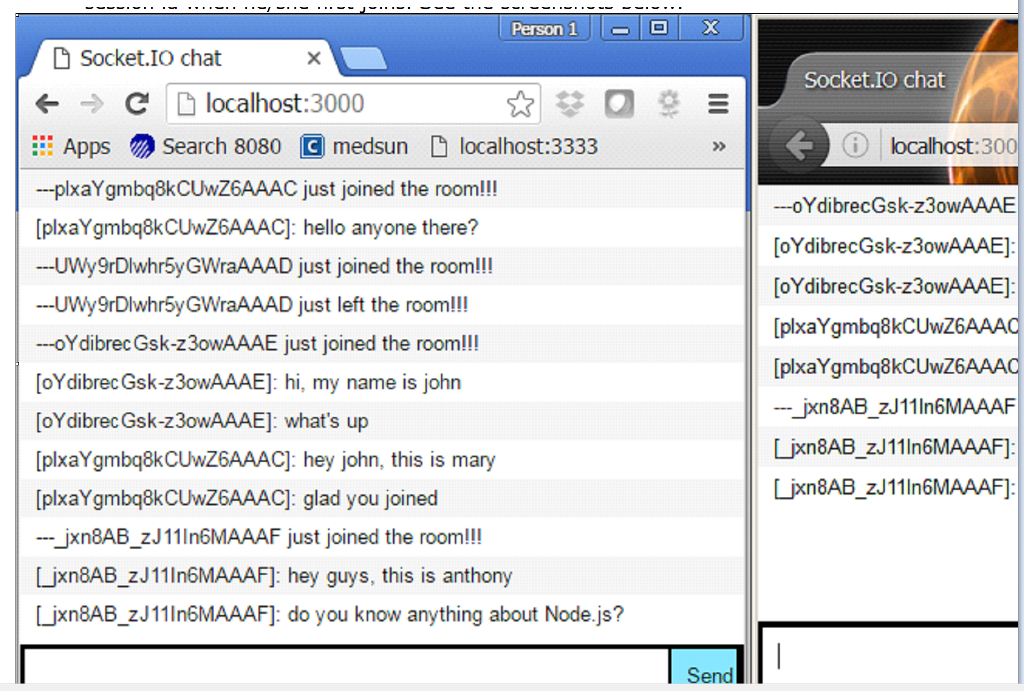 index.js var app = require('express')(); var http = require('http').Server(app); var io =