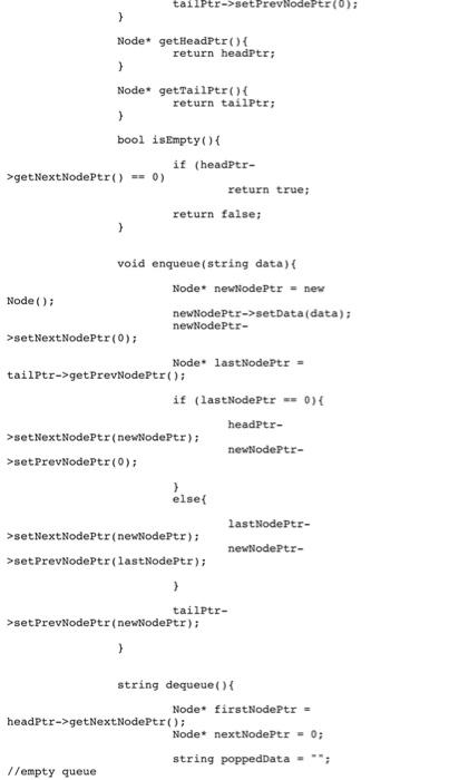 with, you can enqueue a total of 'n' names (strings) to the
