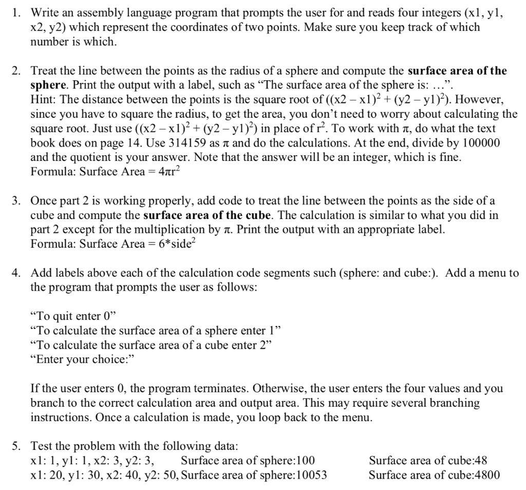(Using Mips32/ Mars) 1. Write an assembly language program that prompts the