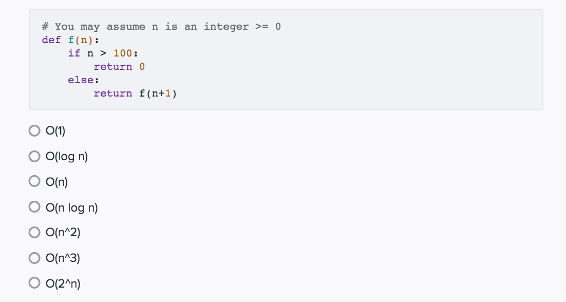 f(n): while n > 0: for i in range(n): print(i) n =