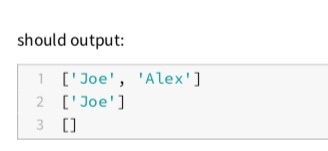 k and v, both lists. An item at index i in k