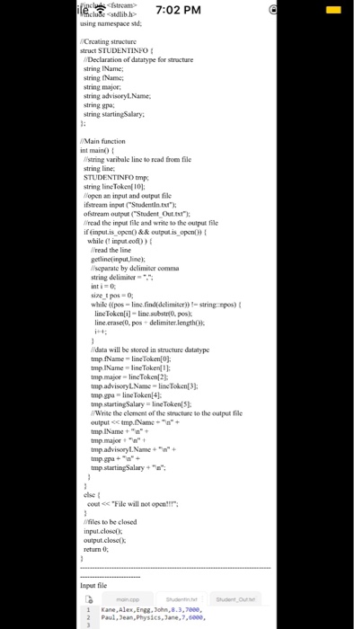 1. Create a file using Notepad. a. Name the file Lab8 StudentIn.txt