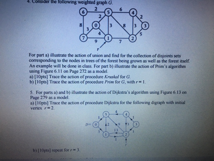  please help me solve for question number 4 and number 5