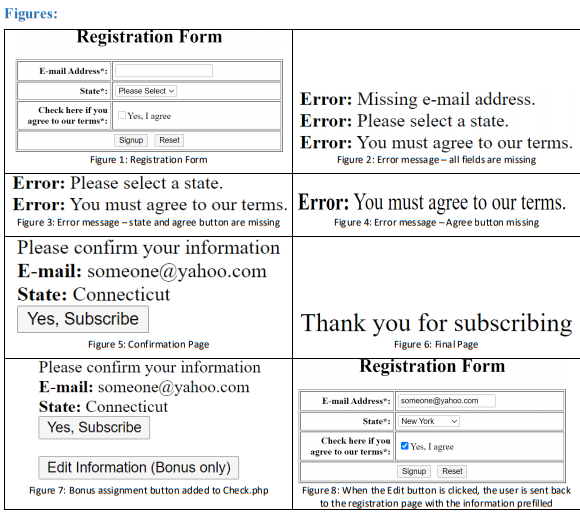 should consist of two files only: Note: Use XAMPP. Figure 7 and
