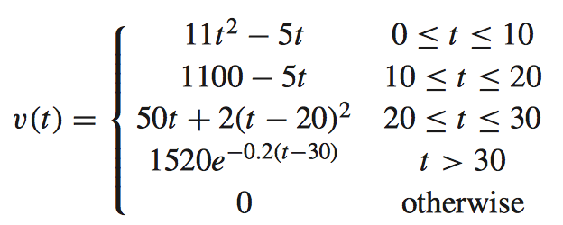 MATLAB question please help! Piecewise functions are sometimes useful when the re-