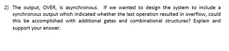 structures and gates, design the least-significant two bits of a register with