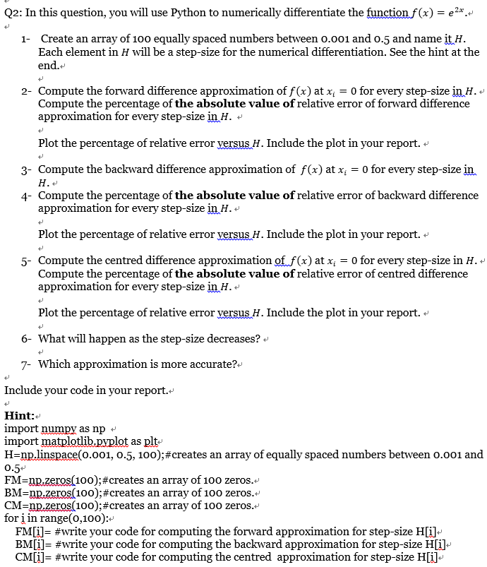  Please write down the python code and screen capture the results.