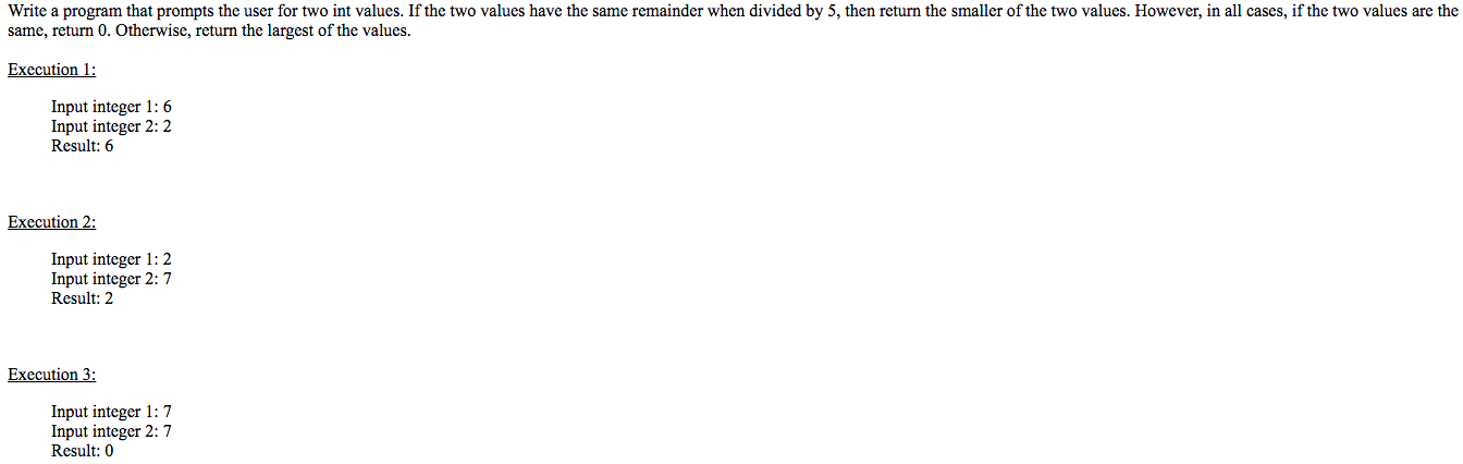 Hello, I would like help answering this Java question. I am suppose