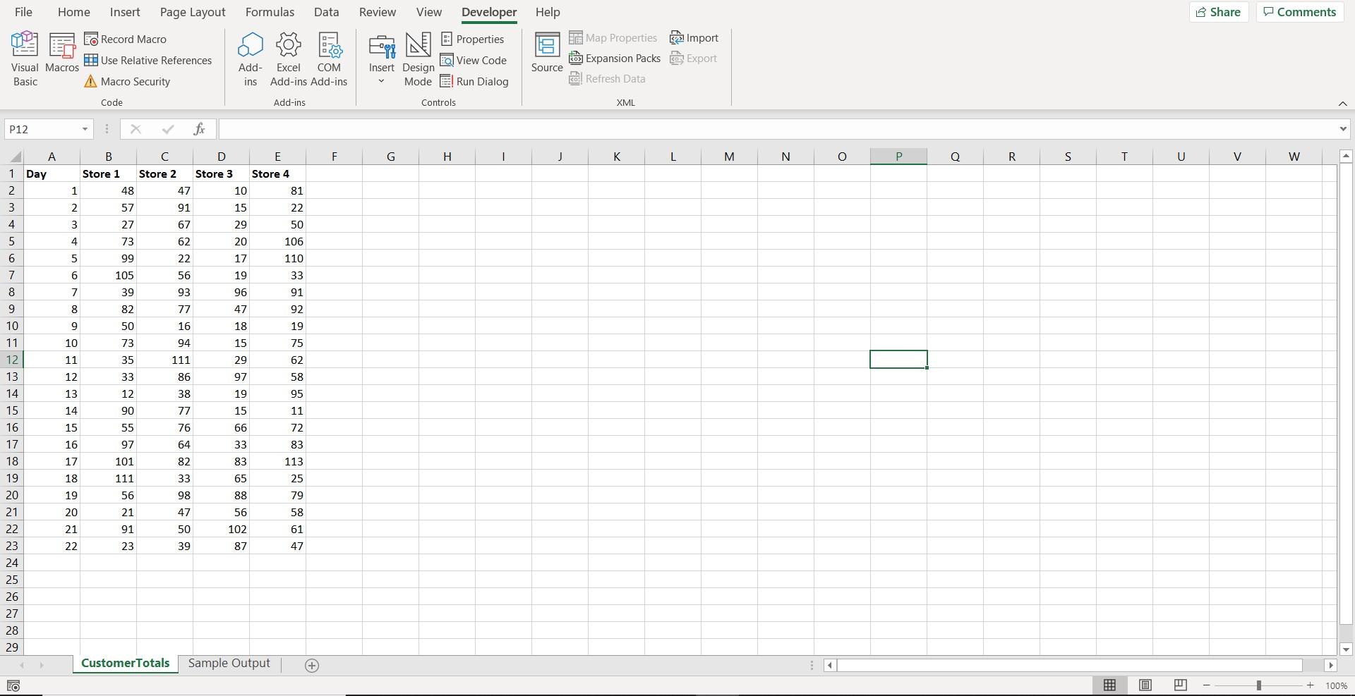 It's in VBA on excel. Thank you! This screen shot is what