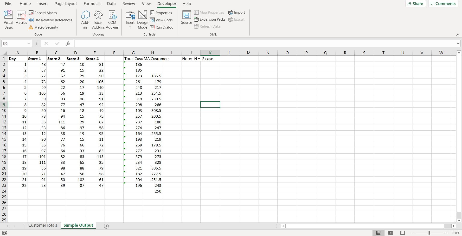 the finished product should look like Write a macro and link it