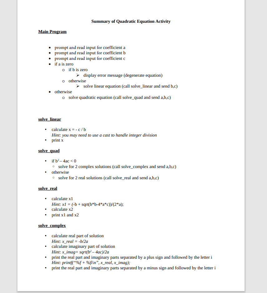 Python The purposes of this assignment include: passing of parameters and variations