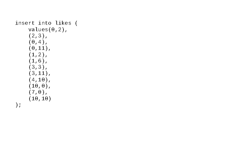 * Add your code to this method here. * Remove the 'return