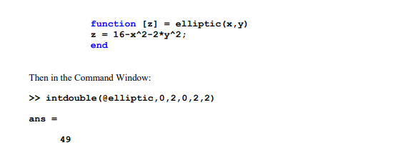for double integrals is given in the following equation. SF F(x,y)dA=DES(5,7, hray