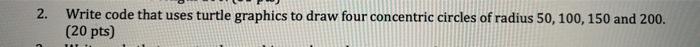  python please make it as easy as possible, thanks. 2. Write