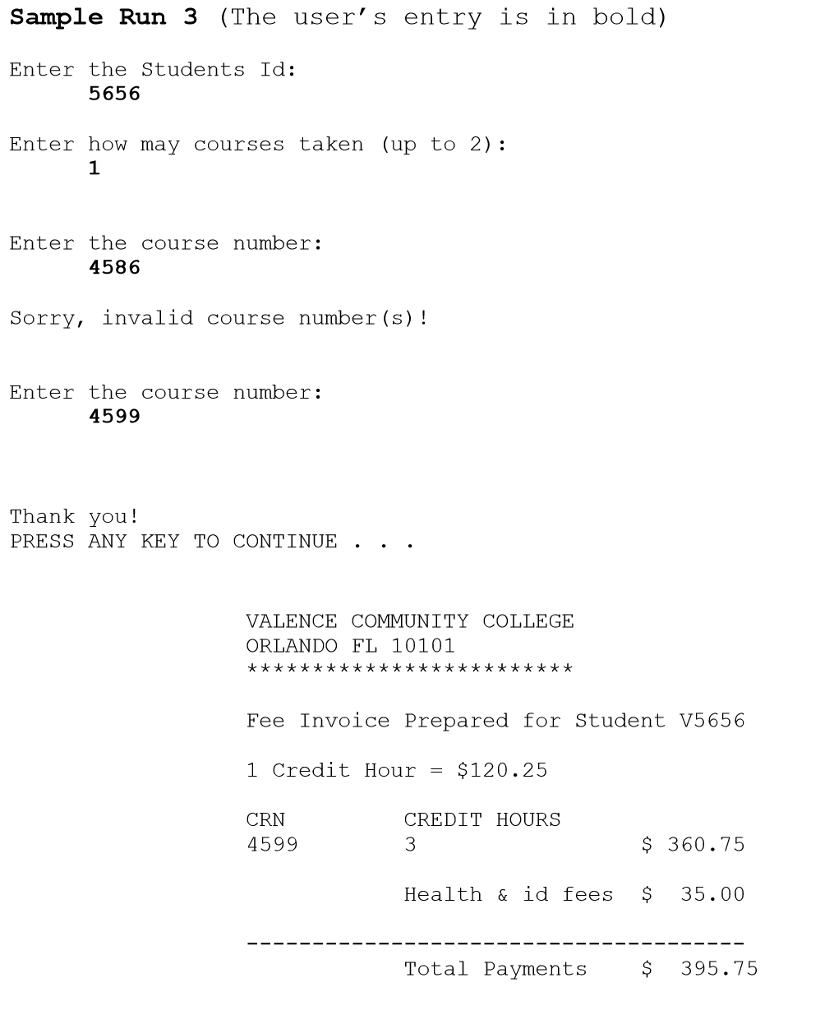 *pId This function asks the user to enter the student's id that