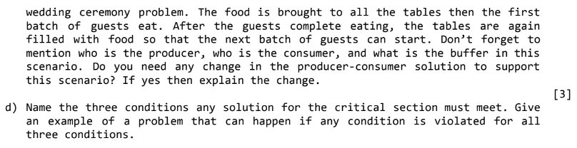 wait (mutex); read_count--; /* writing is performed */ if (read_count == 0)