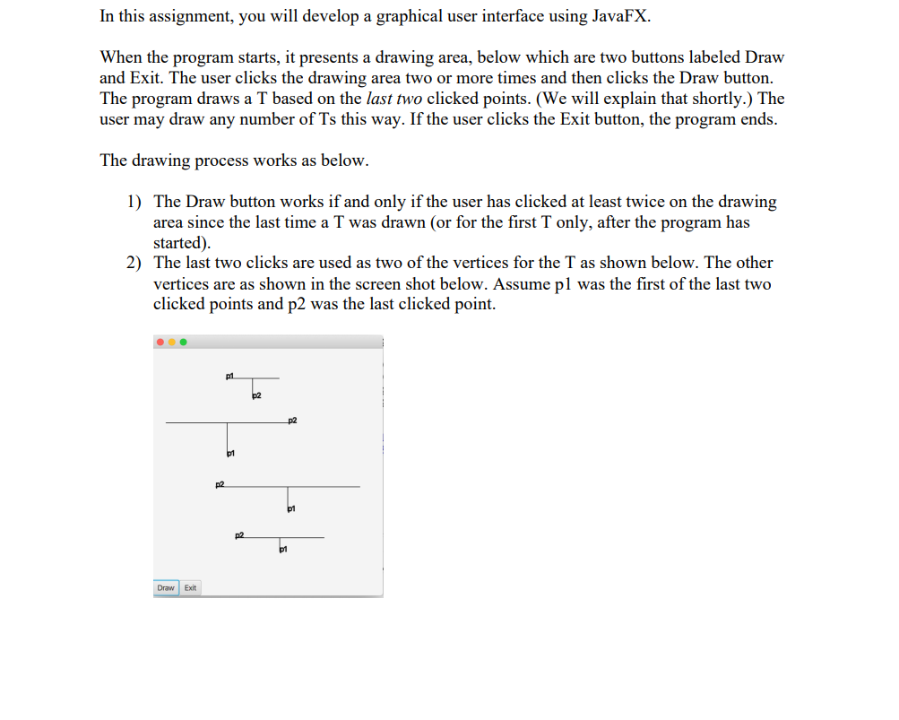Please answer this question using JavaFX only and no other graphical technology.