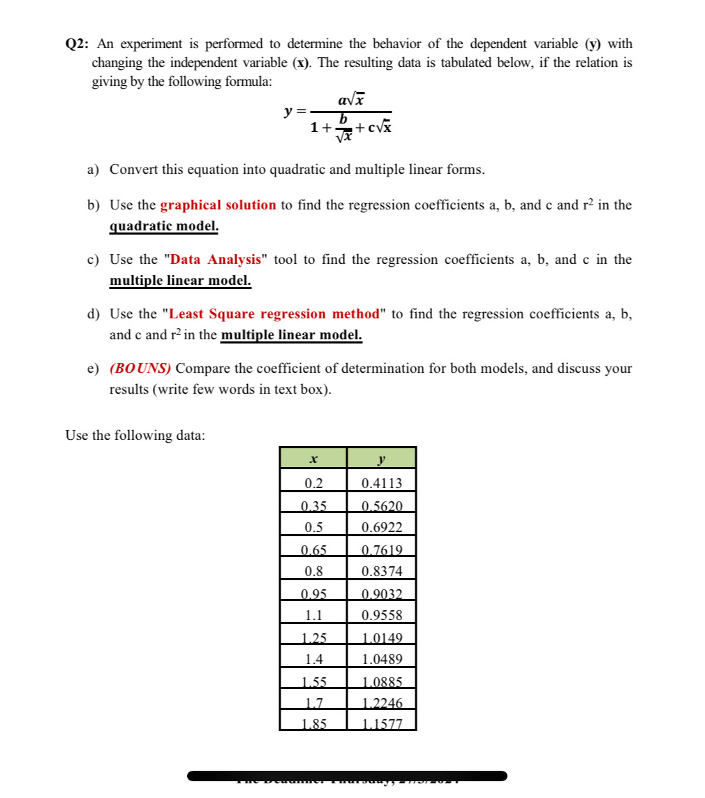  Use Excel program to solve the following question : 