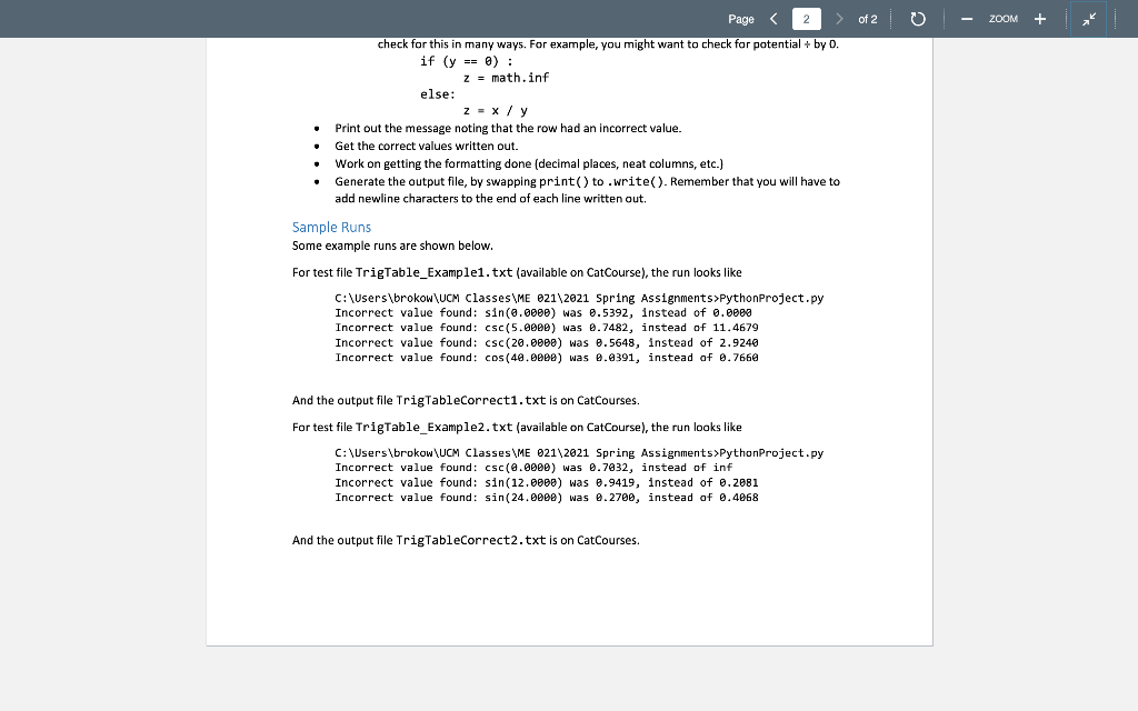 TrigTableCorrect1.txt TrigTableCorrect2.txt Provide contents of file in text. Page of 2 ZOOM