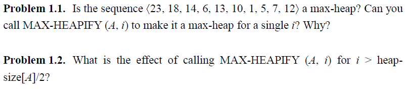 Problem 1.1. Is the sequence (23, 18, 14, 6, 13, 10,