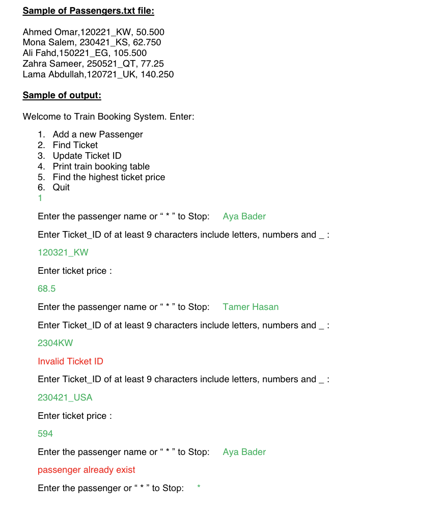 lookup system using Hash Tables in Java. You should create the Hash