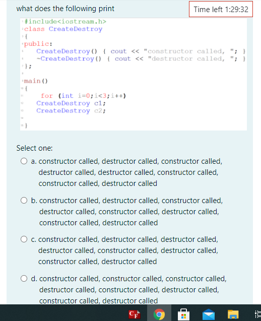 please Send a question quickly. The time left for the question is