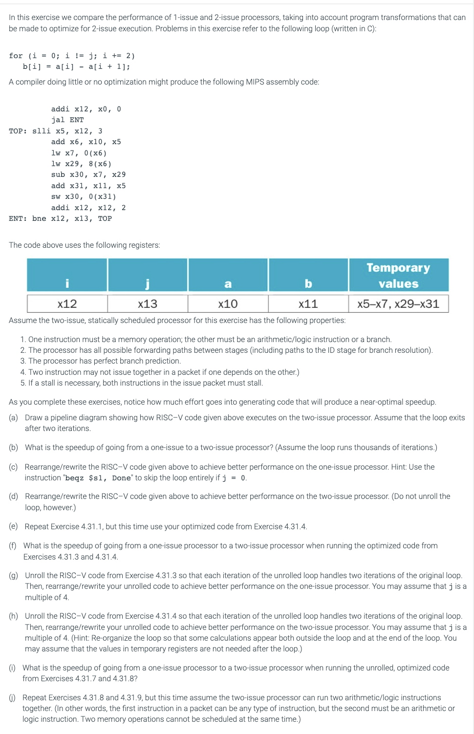  Please solve all parts In this exercise we compare the performance