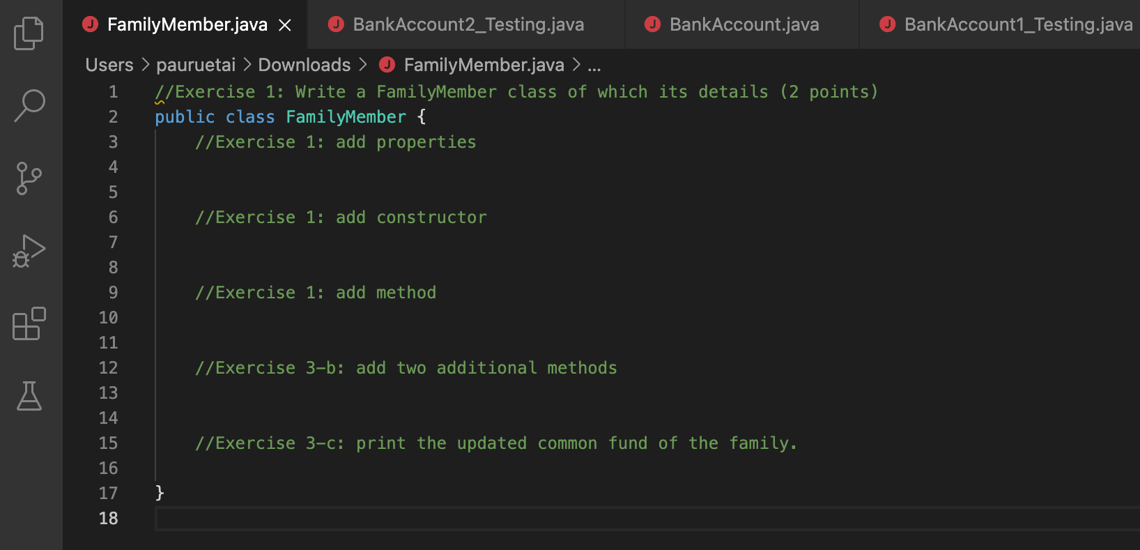 the family member The amount of common fund of the family The