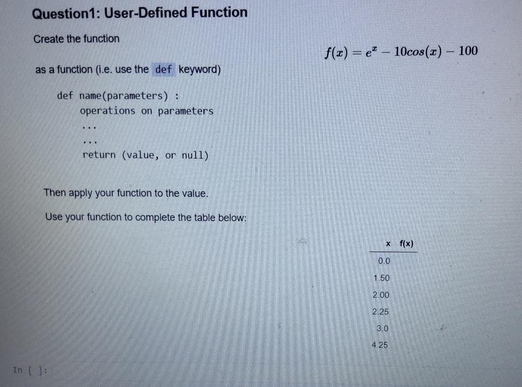 Please provide the answer in Python3 in Jupyter notebook. Please use the