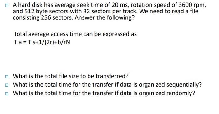  explain how did we get b = time to transfer one