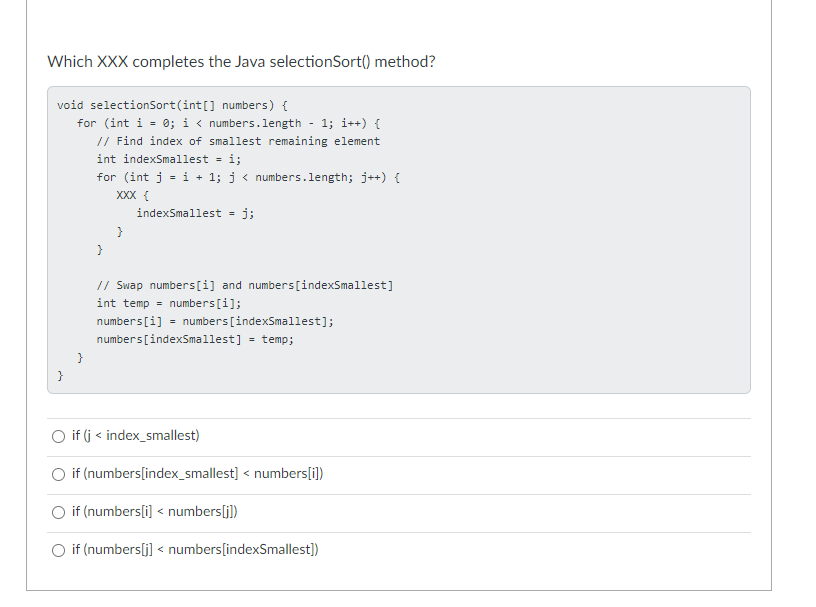 search first checks the first element of the list. 2. If the