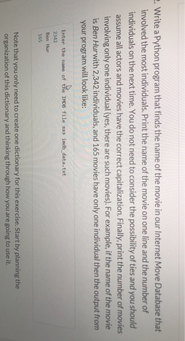  . Write a Python program that finds the name of the