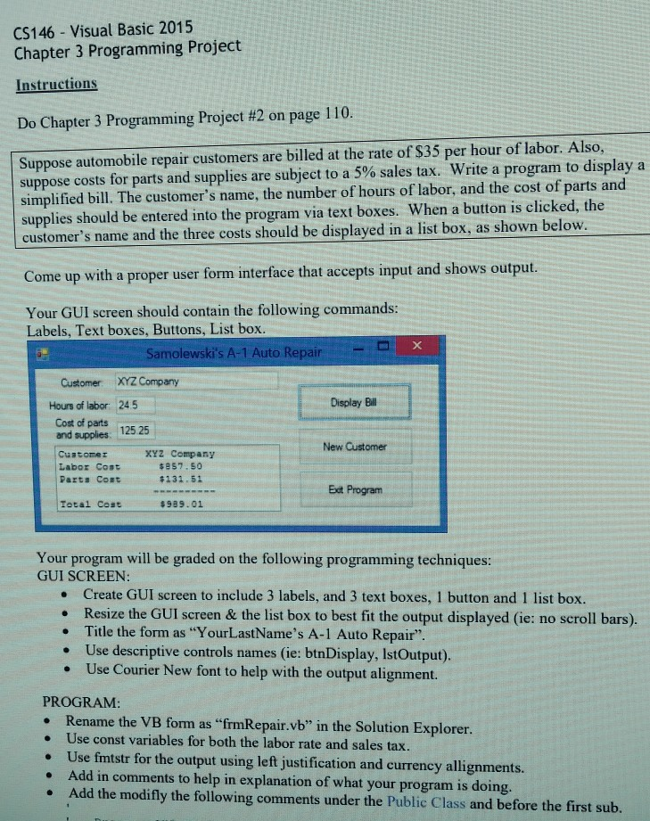  can some please help write the visual basic code for the