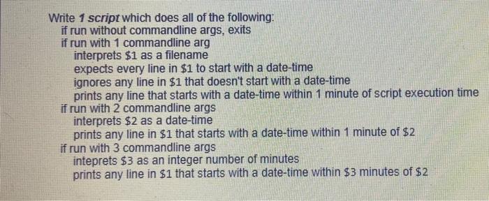  please write a bash script Write 1 script which does all