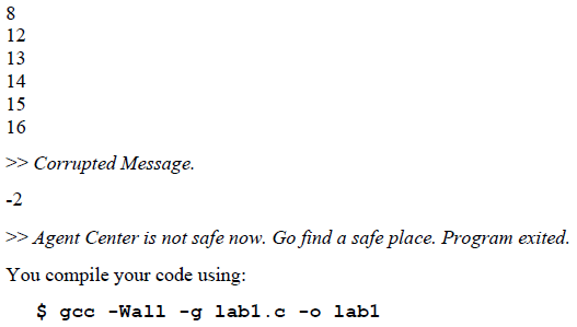 using testinput as a file at the bottom of this problem by