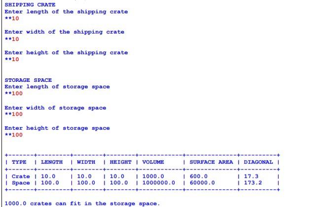 should execute Assignment: You are a software engineer for a transcontinental shipping