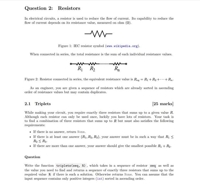 need to use python to write a code for this qn Question