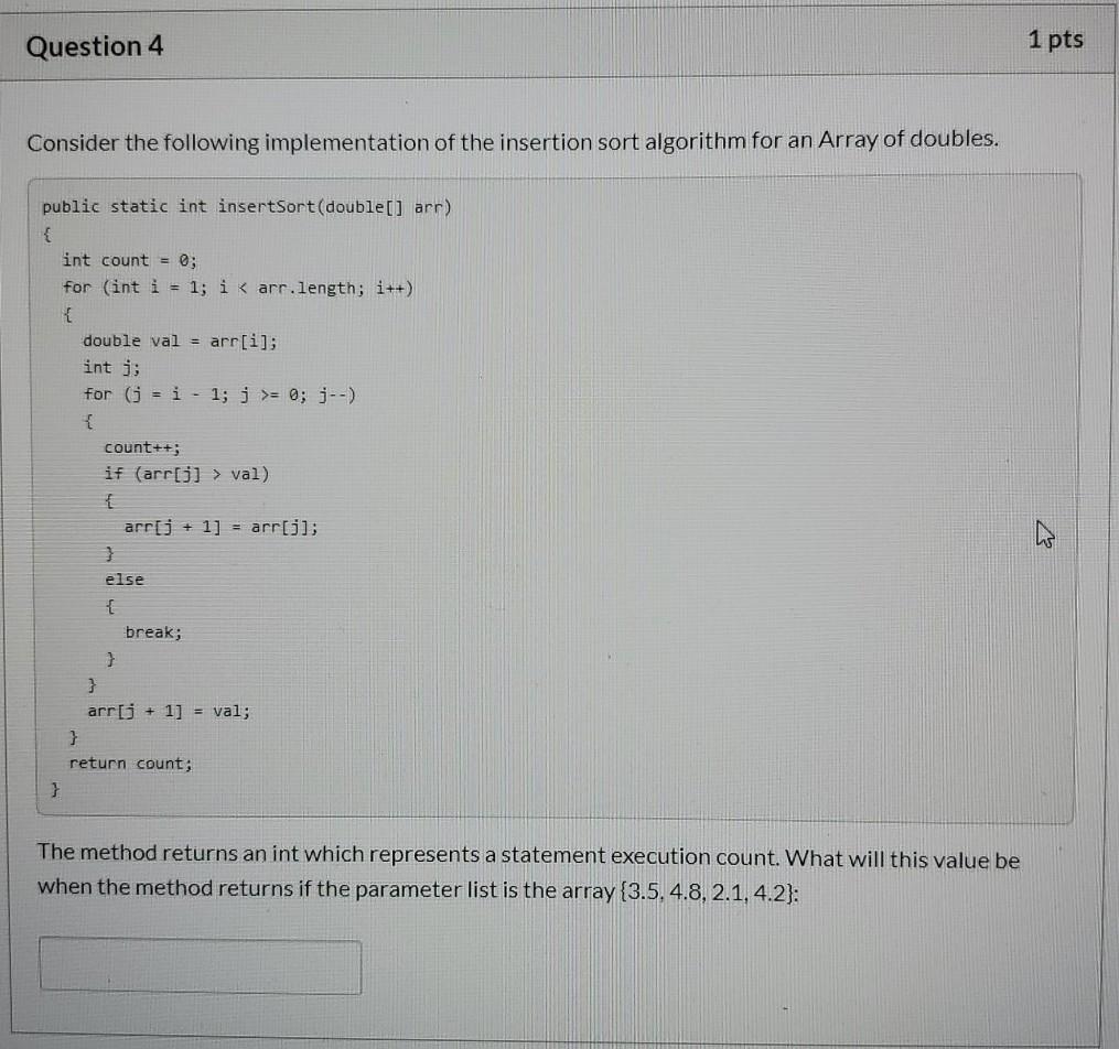 Relatively easy to code and fast to run on large datasets. O