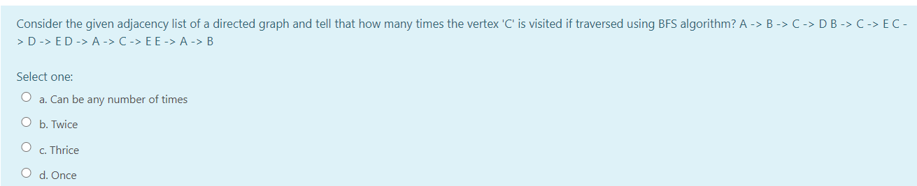 Solve fast please within 5 minutes. A small one two line explanation