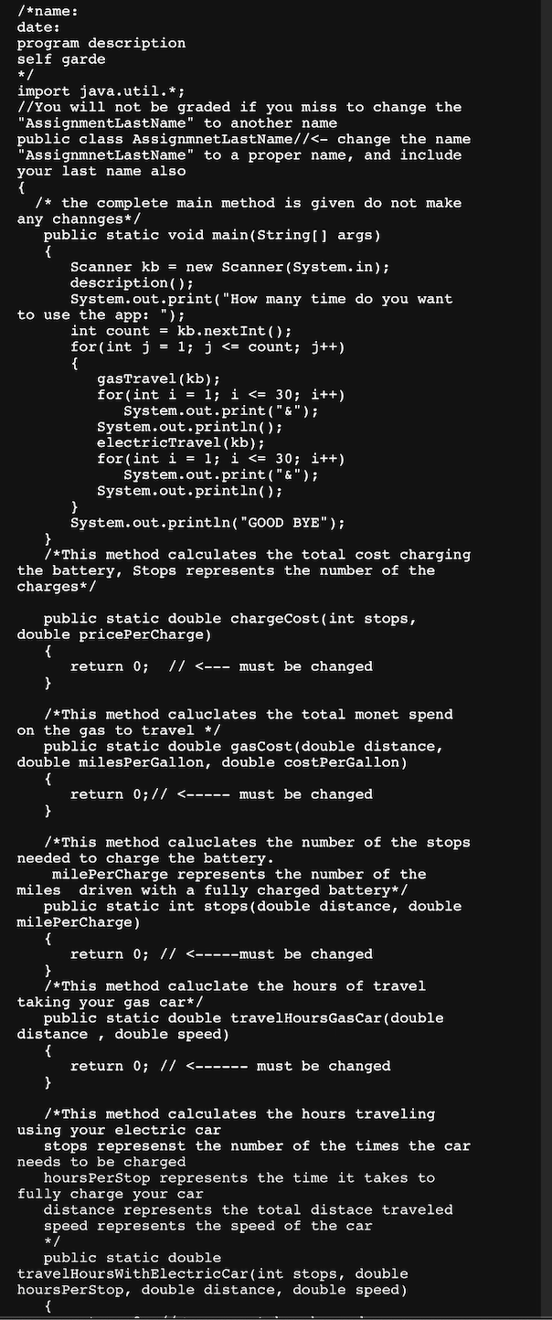 before doing the assignment - make sure to read the provided text