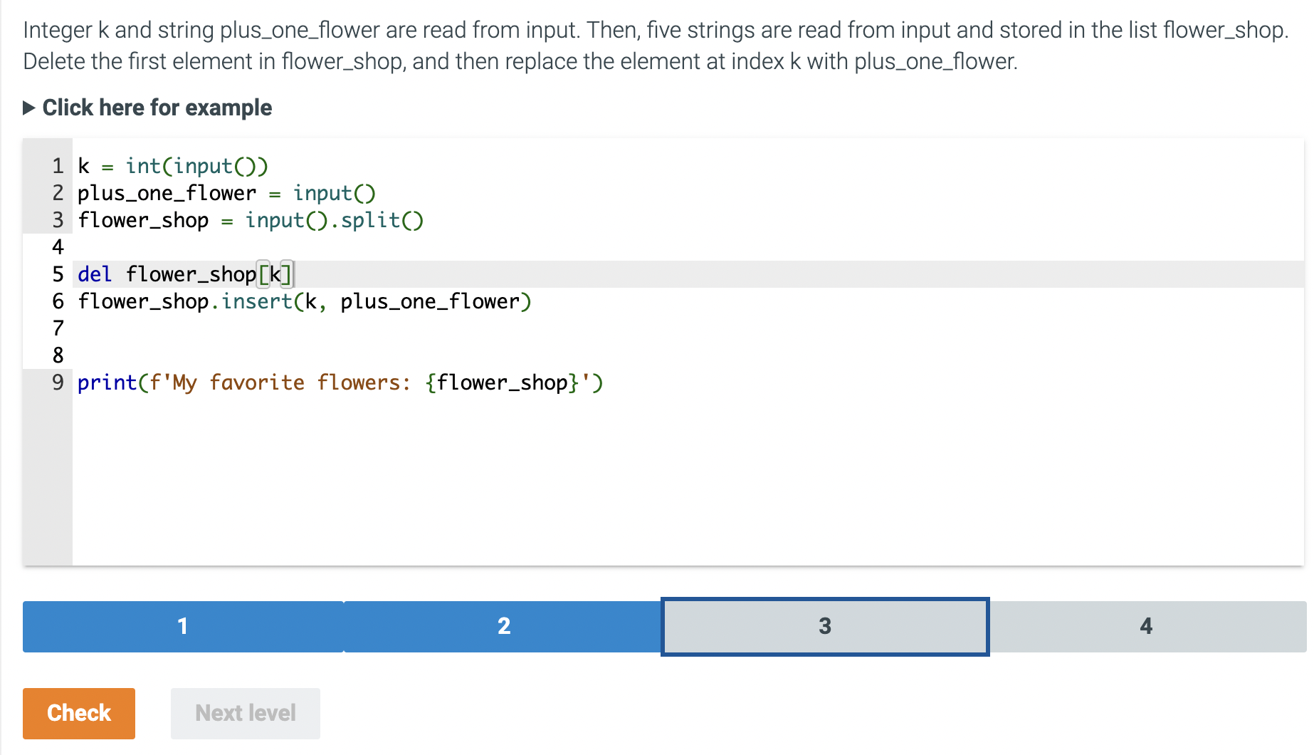  What code is needed? 