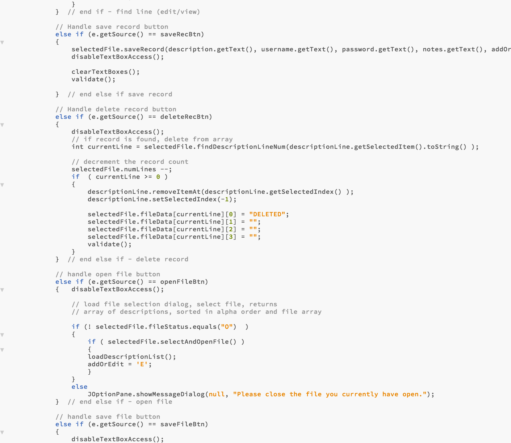 other editor, it would be unreadable. The program decodes your data into