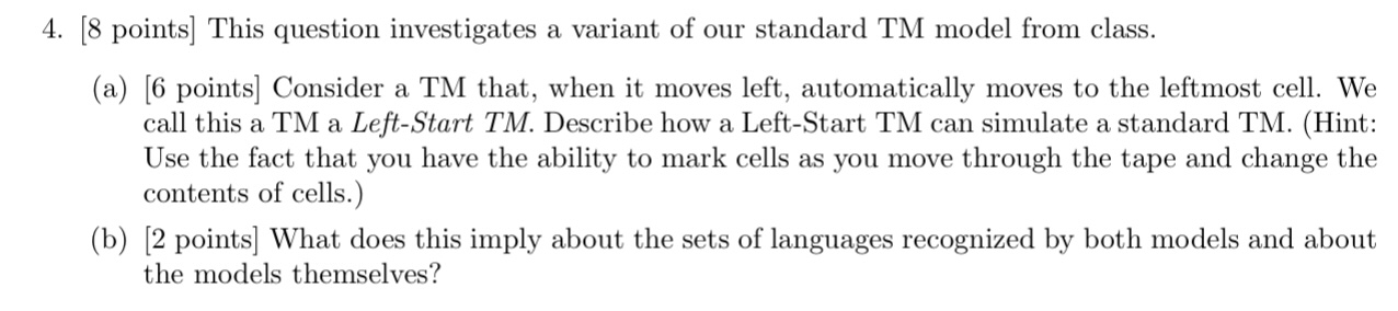  Please anwser (a) and (b) in a short correct manner that