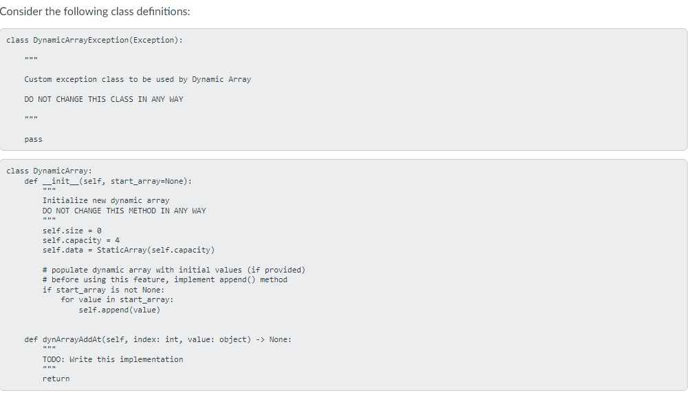 index in a dynamic array. It does not overwrite a value, but