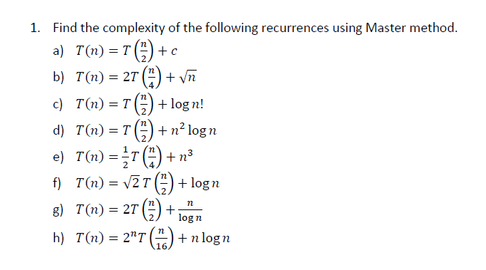 Subject: Design And Analysis Of Algorithm Please answer all question with parts..