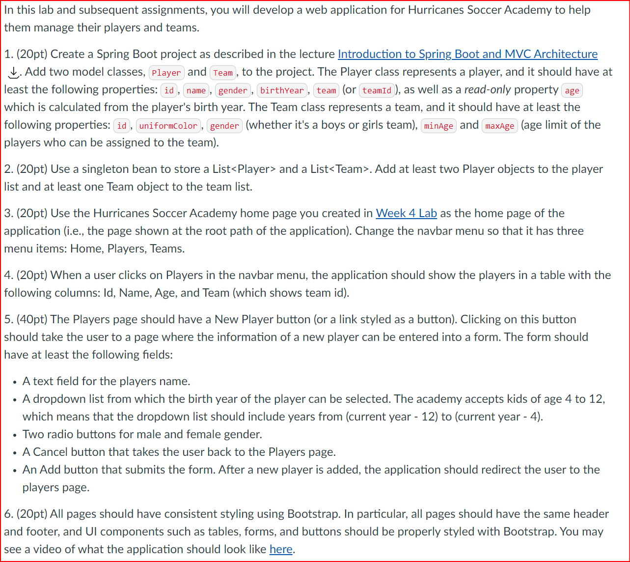  (Use Intellij IDEA while using the following to complete this assignment: