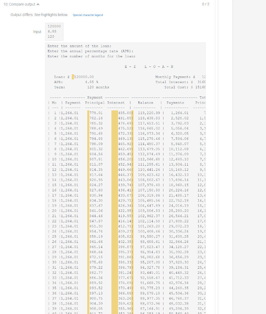 In python please. I'm struggling to get my white spaces to match