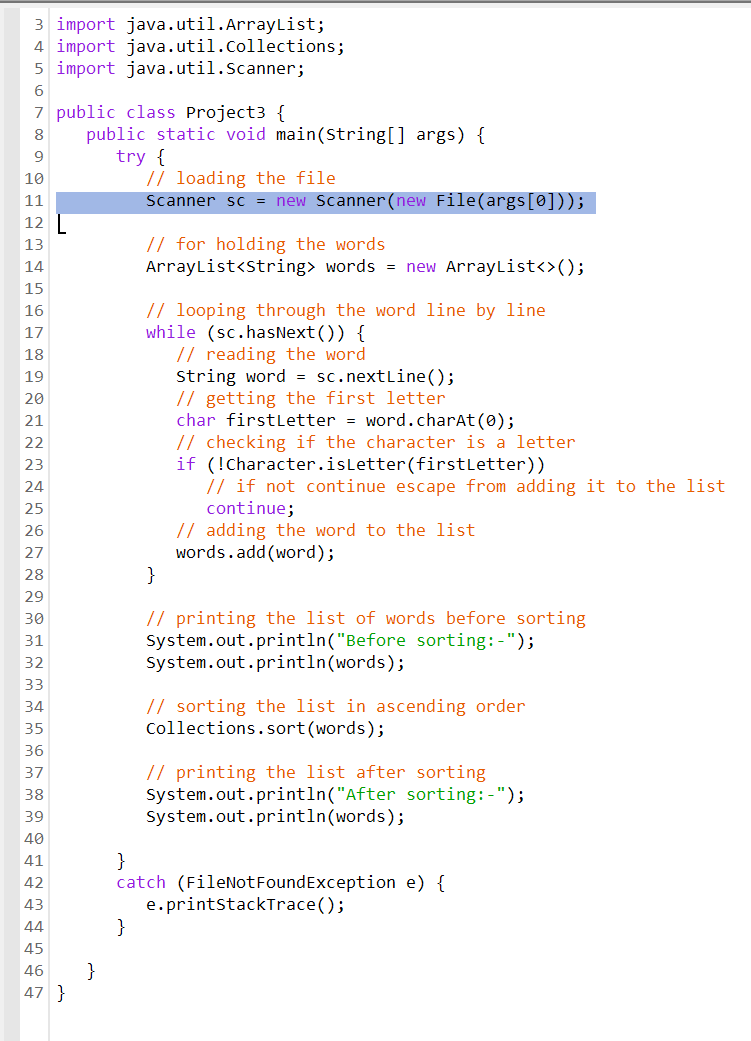 Please help me fix the error in this java program. Exception in