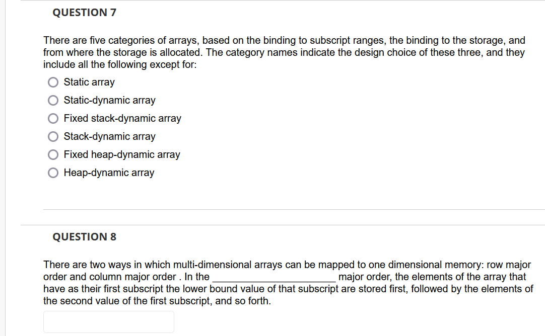 attributes are all static, it is required only at compile time. For